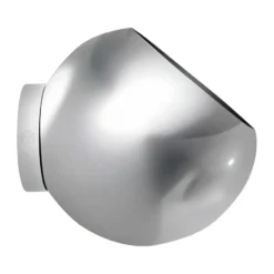 Globe kruka vägg Ø21 cm, Silver