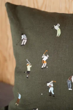 Golfers kuddfodral 48x48 cm, Green
