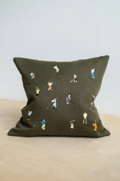 Golfers kuddfodral 48x48 cm, Green