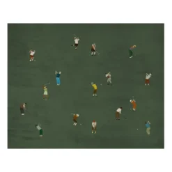 Golfers poster, 40x50 cm