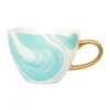 Good Morning Cappuccino mugg 30 cl, Valuri emerald green