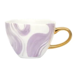 Good Morning Cappuccino mugg 30 cl, Valuri violet