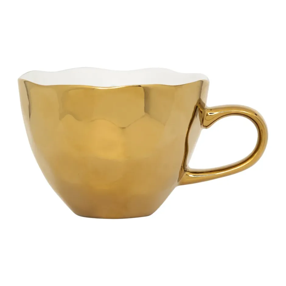 Good Morning Cappuccino mugg 30 cl, Gold