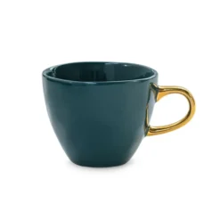 Good Morning Coffee kopp mini 17,5 cl, Blue green