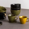 Good Morning Coffee kopp mini 17,5 cl, Amber green