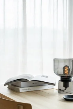 Grace bordslampa, Smokey grey