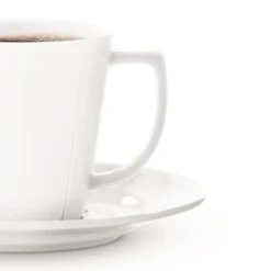 Grand Cru kaffekopp med fat, kaffekopp med fat