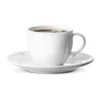 Grand Cru Soft kaffekopp med fat 28 cl, Vit