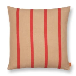 Grand kudde 50x50 cm, Camel-red