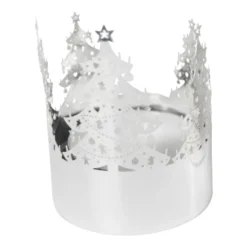 Gran ljuslykta mini, Silver