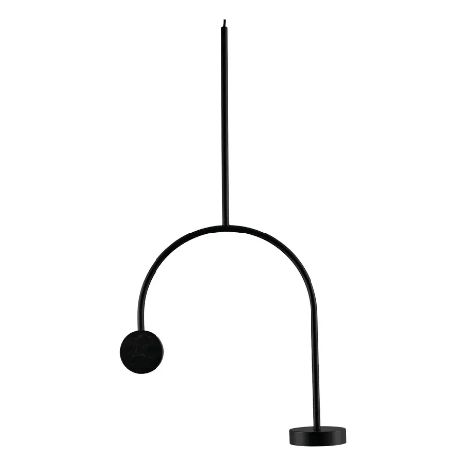 GRASIL pendel 30x54 cm, Black/Black