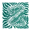 Green poster, 70x70 cm