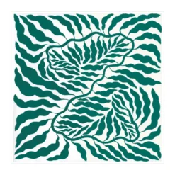Green poster, 70x70 cm