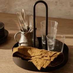 Grib Tray bricka, Black