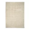 Grid matta, Ivory, 170x230 cm
