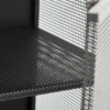 Grid skåp, black