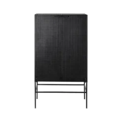 Grid skåp, black