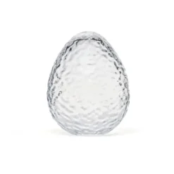 Gry stående ägg 16 cm, Clear