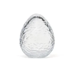 Gry stående ägg 12 cm, Clear