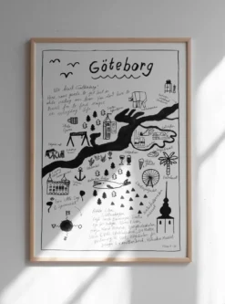 Göteborg poster, 50x70 cm