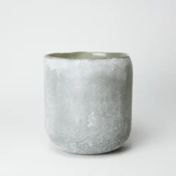 Halde ljuslykta Ø15 cm, Grå