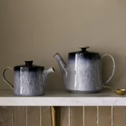 Halo brew tekanna 0,44 l, Blå-grå-svart