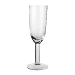 Hammered champagneglas 20 cl, Klar