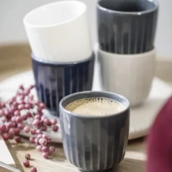 Hammershøi espressokopp, anthracite (grå)