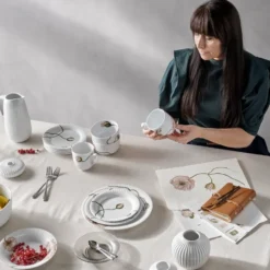 Hammershøi Poppy mugg 33 cl, Vit