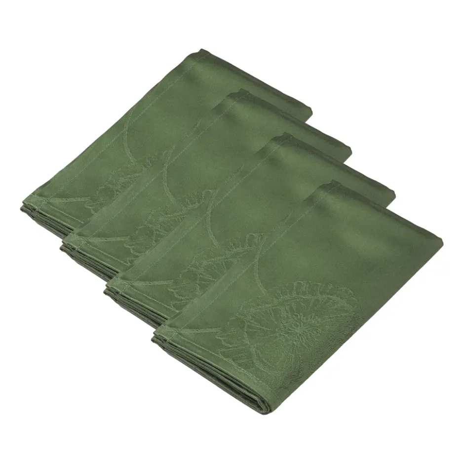 Hammershøi Poppy tygservett 45x45 cm 4-pack, Grön