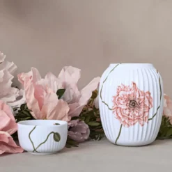 Hammershøi Poppy vas 21 cm, Vit