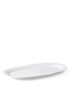 Hammershøi serveringsfat oval 40x22,5 cm, Vit