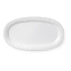 Hammershøi serveringsfat oval 40x22,5 cm, Vit