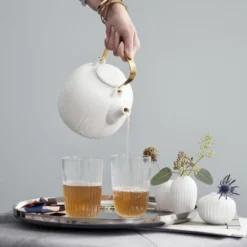 Hammershøi tekanna, vit
