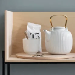 Hammershøi tekanna, vit