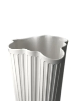 Hammershøi vas unfold, Vit, 16,5 cm