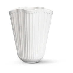 Hammershøi vas unfold, Vit, 16,5 cm