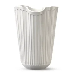 Hammershøi vas unfold, Vit, 20,5 cm