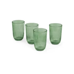 Hammershøi vattenglas 37 cl 4-pack, Grön