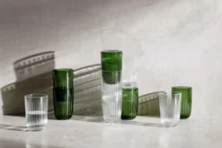 Hammershøi vattenglas 37 cl 4-pack, Grön
