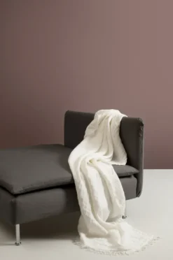 Hannelin pläd 130x170 cm, White-white