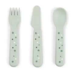 Happy Dots foodie bestickset 3 delar, Green