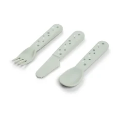 Happy Dots foodie bestickset 3 delar, Green