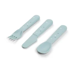 Happy Dots foodie bestickset 3 delar, Blue