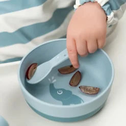 Happy Dots foodie bestickset 3 delar, Blue