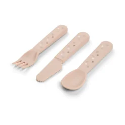 Happy Dots foodie bestickset 3 delar, Powder