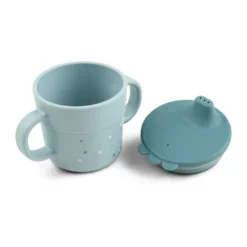 Happy Dots foodie pipmugg 21,5 cl, Blue