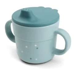Happy Dots foodie pipmugg 21,5 cl, Blue