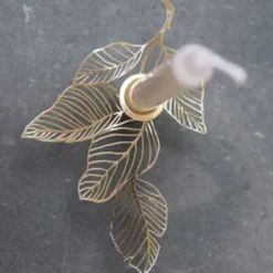 Hassel ljusstake liten 3 cm, Guld