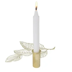 Hassel ljusstake liten 3 cm, Guld
